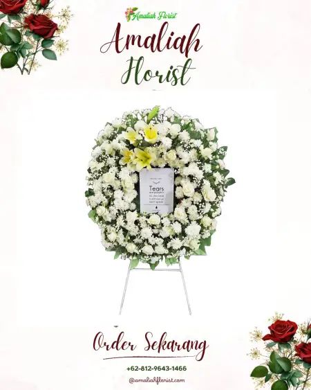Krans Bunga Duka Tugu Kidul